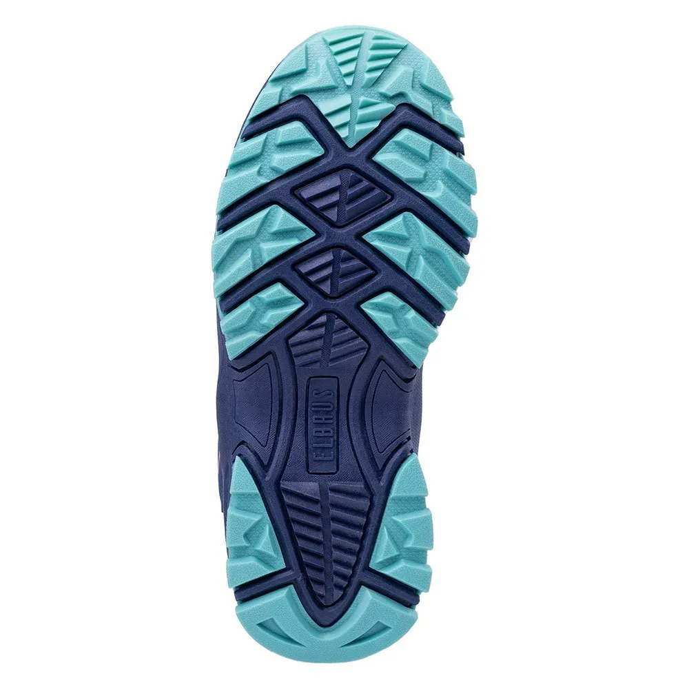 Elbrus Faltis Wanderschuhe, Deep cobalt / turquoise, EU 30