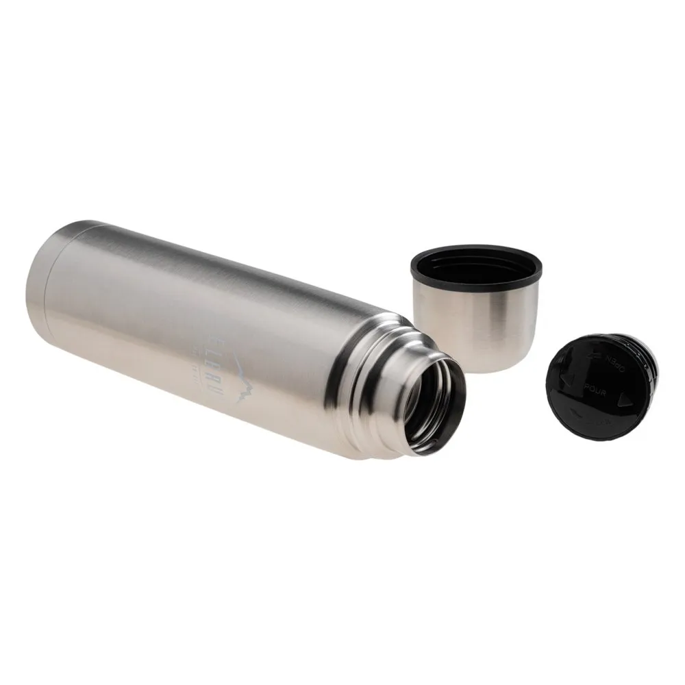 Elbrus Garde 1l Thermosflasche, Silver, One Size Elbrus Garde 1l Thermosflasche, Silver, One Size
