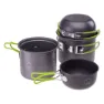 Elbrus Hike Pro Kochset, Grey / lime, One Size