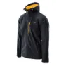 Elbrus Ihar Softshelljacke, Black beauty / saffron