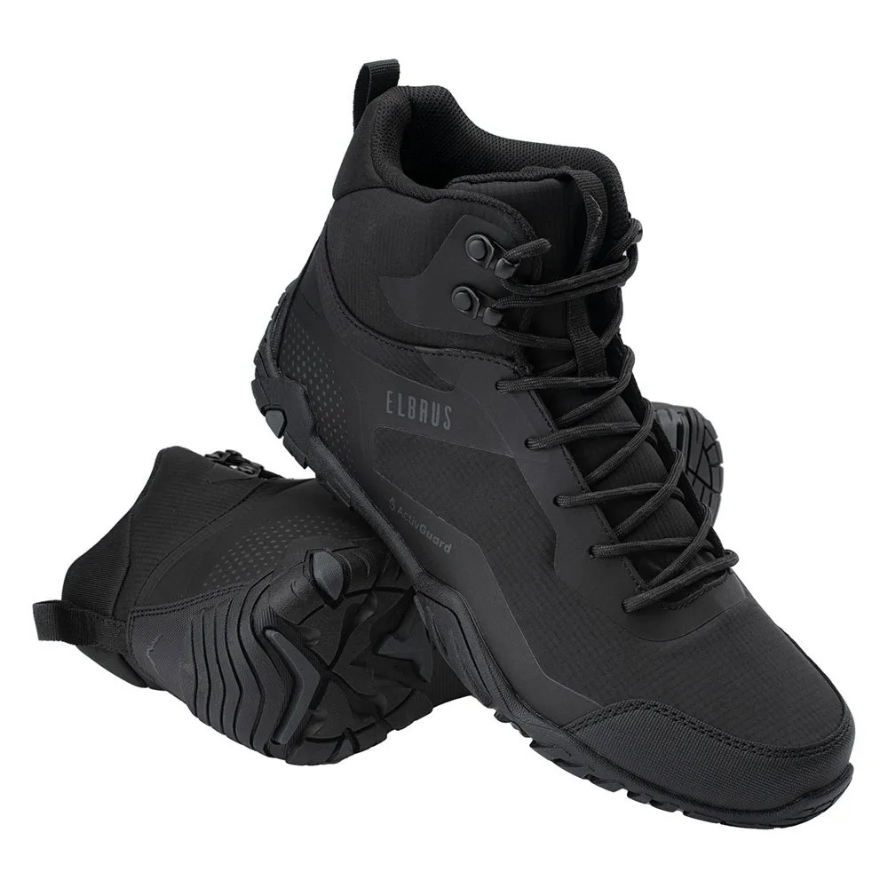 Elbrus Jefrey Mid Ag Wanderschuhe, Black / dark grey Elbrus Jefrey Mid Ag Wanderschuhe, Black / dark grey