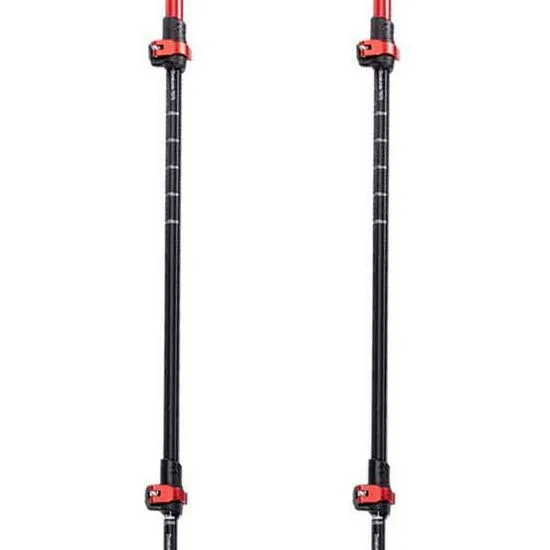 Elbrus Katmandu Stöcke, Red / black, 62-135cm Elbrus Katmandu Stöcke, Red / black, 62-135cm