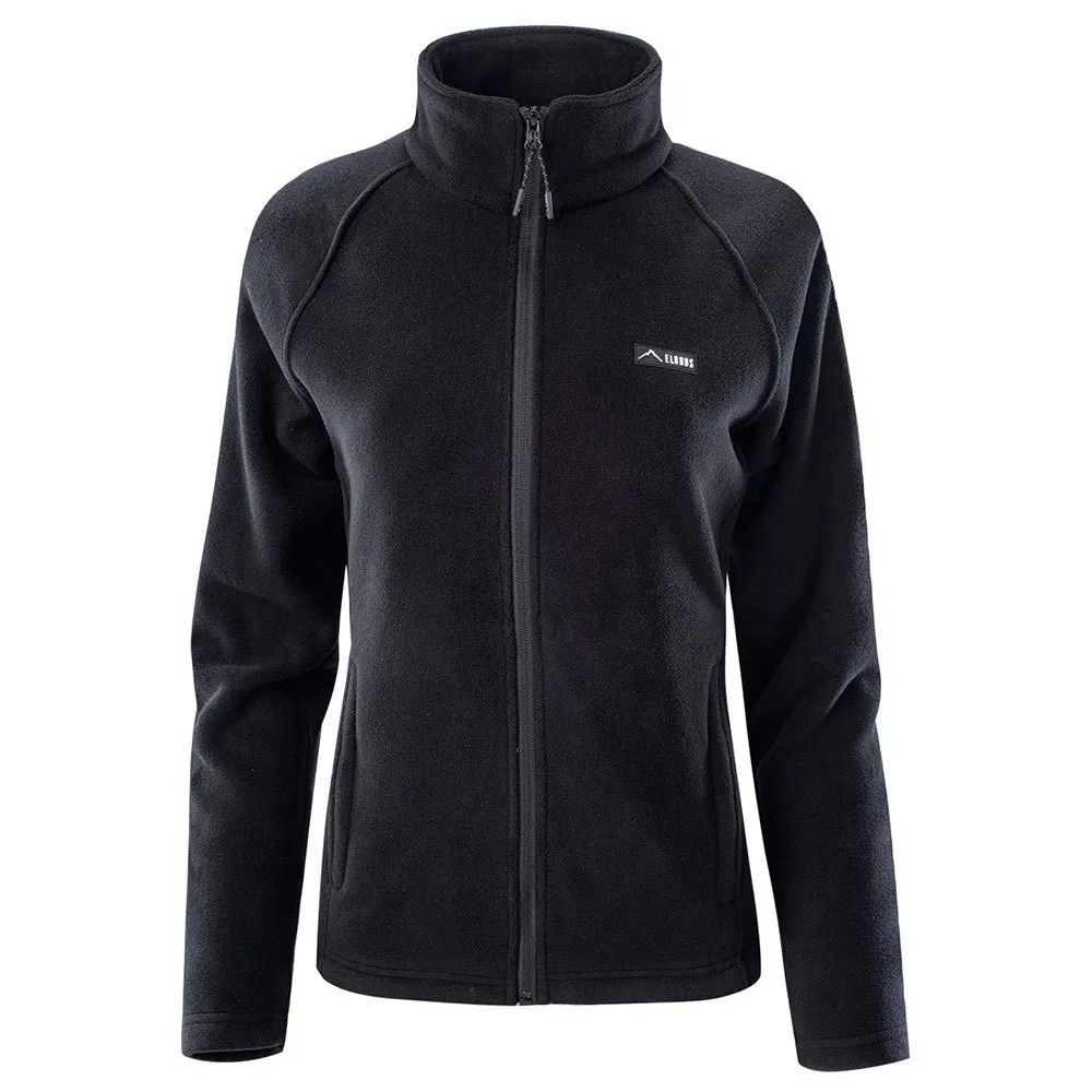 Elbrus Maze 350 Fleece Mit Durchgehendem Reißverschluss, Black Elbrus Maze 350 Fleece Mit Durchgehendem Reißverschluss, Black