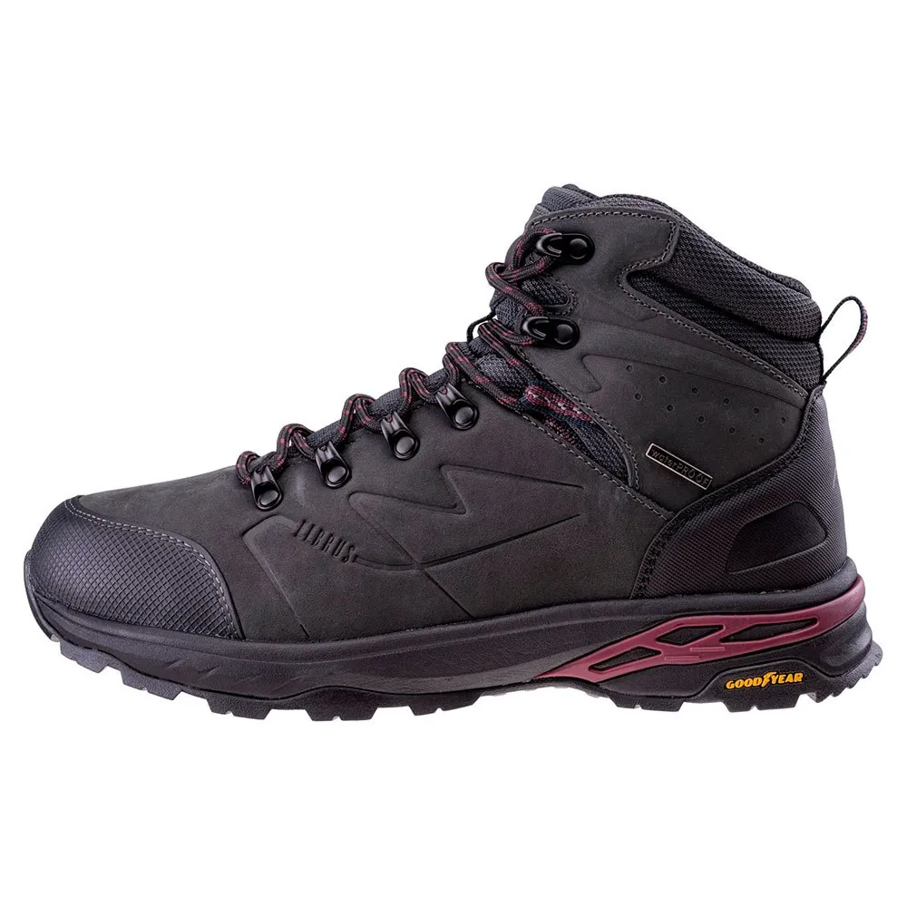 Elbrus Mazeno Mid Wp Wanderschuhe, Night navy / black / burgundy Elbrus Mazeno Mid Wp Wanderschuhe, Night navy / black / burgundy