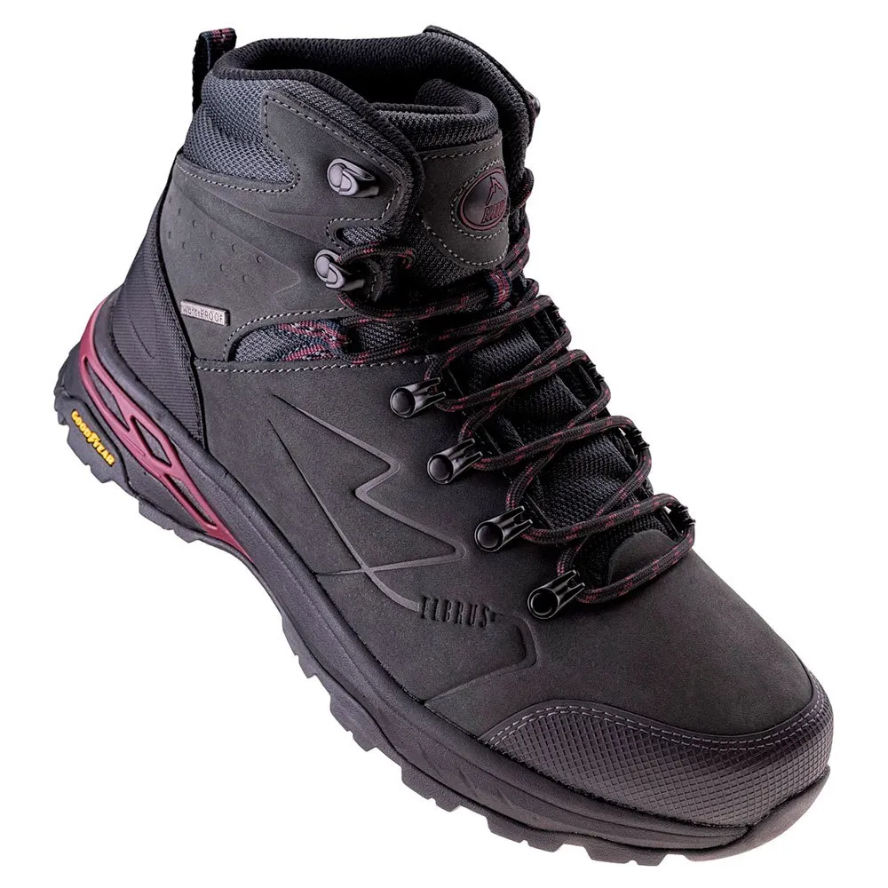 Elbrus Mazeno Mid Wp Wanderschuhe, Night navy / black / burgundy Elbrus Mazeno Mid Wp Wanderschuhe, Night navy / black / burgundy