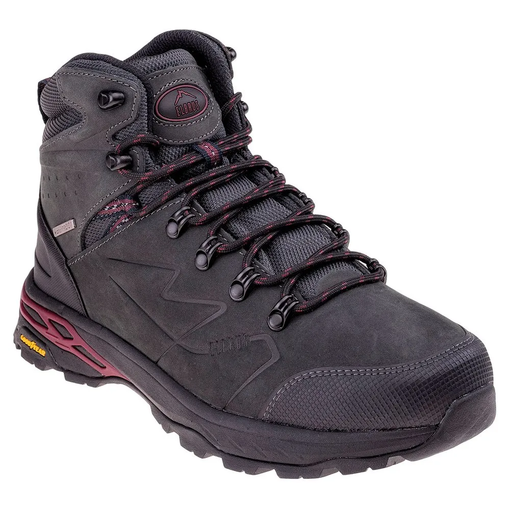 Elbrus Mazeno Mid Wp Wanderschuhe, Night navy / black / burgundy Elbrus Mazeno Mid Wp Wanderschuhe, Night navy / black / burgundy