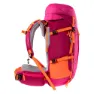 Elbrus Montana 45l Rucksack, Pink peacock / granita / bright marigold