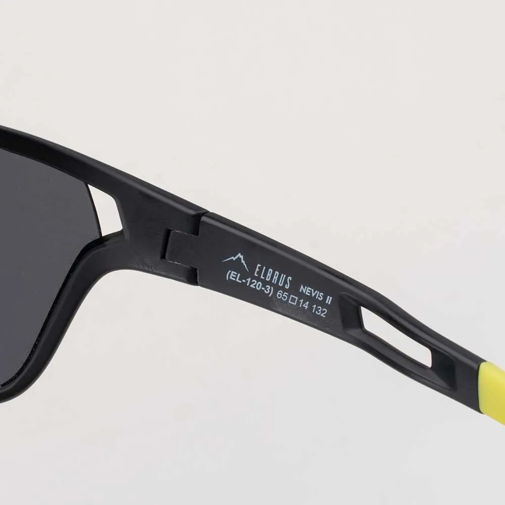 Elbrus Nevis Ii Polarisierte Sonnenbrille, Black / citronelle, One Size Elbrus Nevis Ii Polarisierte Sonnenbrille, Black / citronelle, One Size