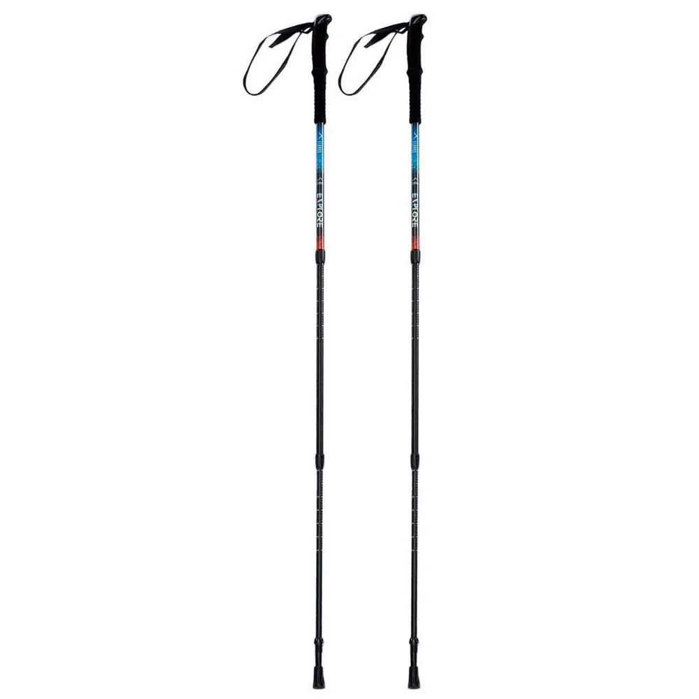 Elbrus Pokara Stöcke, Blue / orange, 62-135cm Elbrus Pokara Stöcke, Blue / orange, 62-135cm