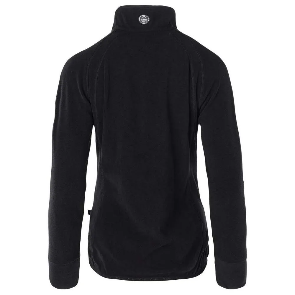 Elbrus Rachele Fleece Mit Durchgehendem Reißverschluss, Black Elbrus Rachele Fleece Mit Durchgehendem Reißverschluss, Black