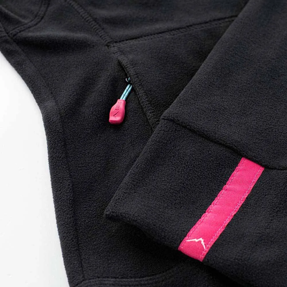 Elbrus Rachele Fleece Mit Durchgehendem Reißverschluss, Black Elbrus Rachele Fleece Mit Durchgehendem Reißverschluss, Black