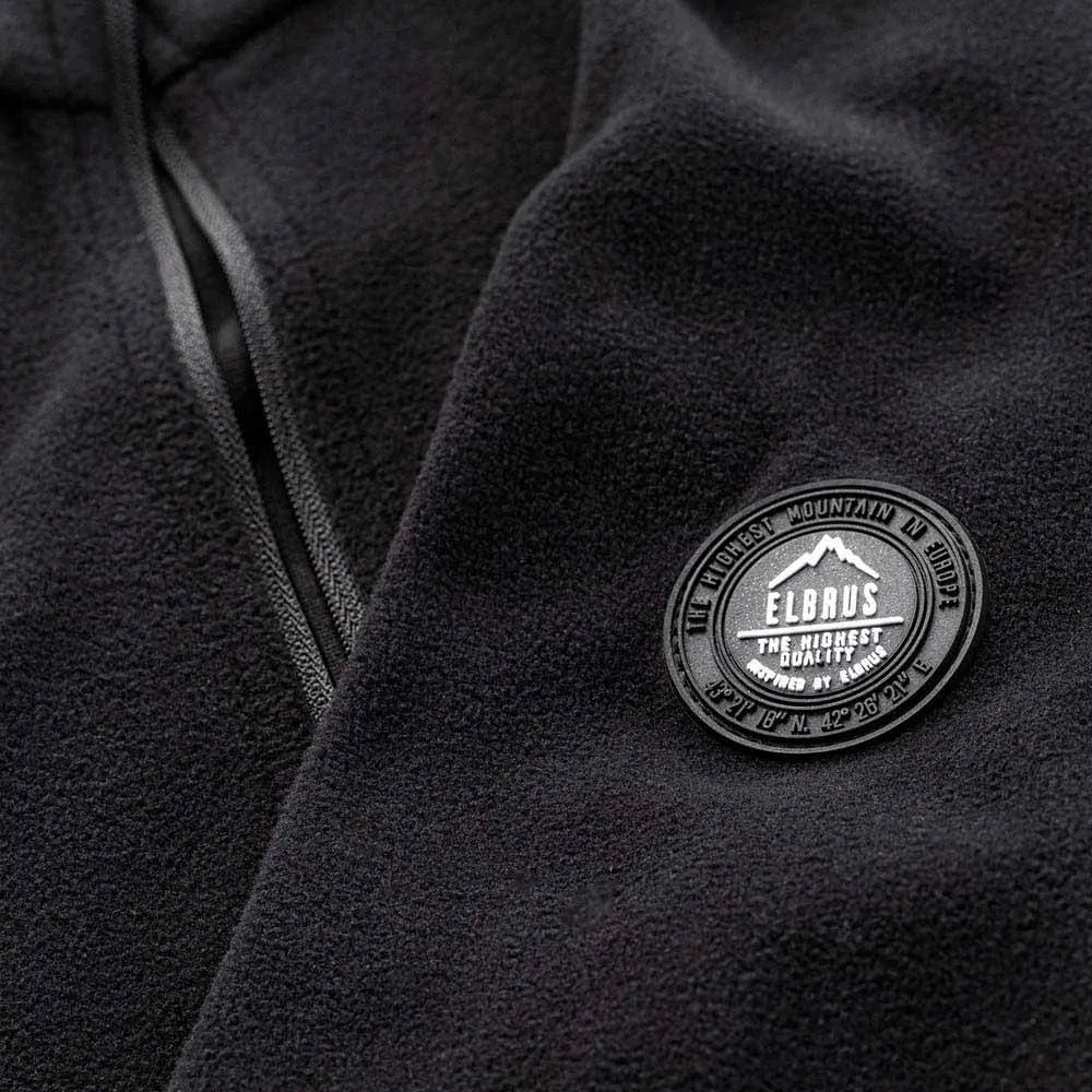 Elbrus Rachele Fleece Mit Durchgehendem Reißverschluss, Black Elbrus Rachele Fleece Mit Durchgehendem Reißverschluss, Black