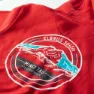 Elbrus Reinar Reißverschlusspullover, Chinese red