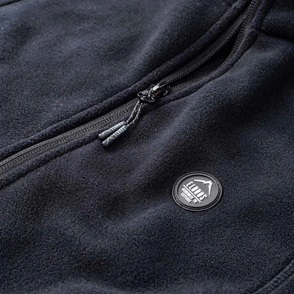 Elbrus Rivoli 190 Polartec Fleece Mit Durchgehendem Reißverschluss, Black