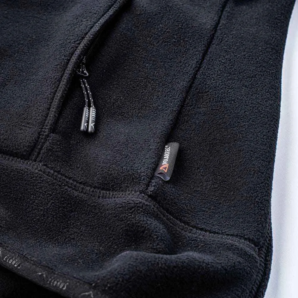 Elbrus Rivoli 190 Polartec Fleece Mit Durchgehendem Reißverschluss, Black