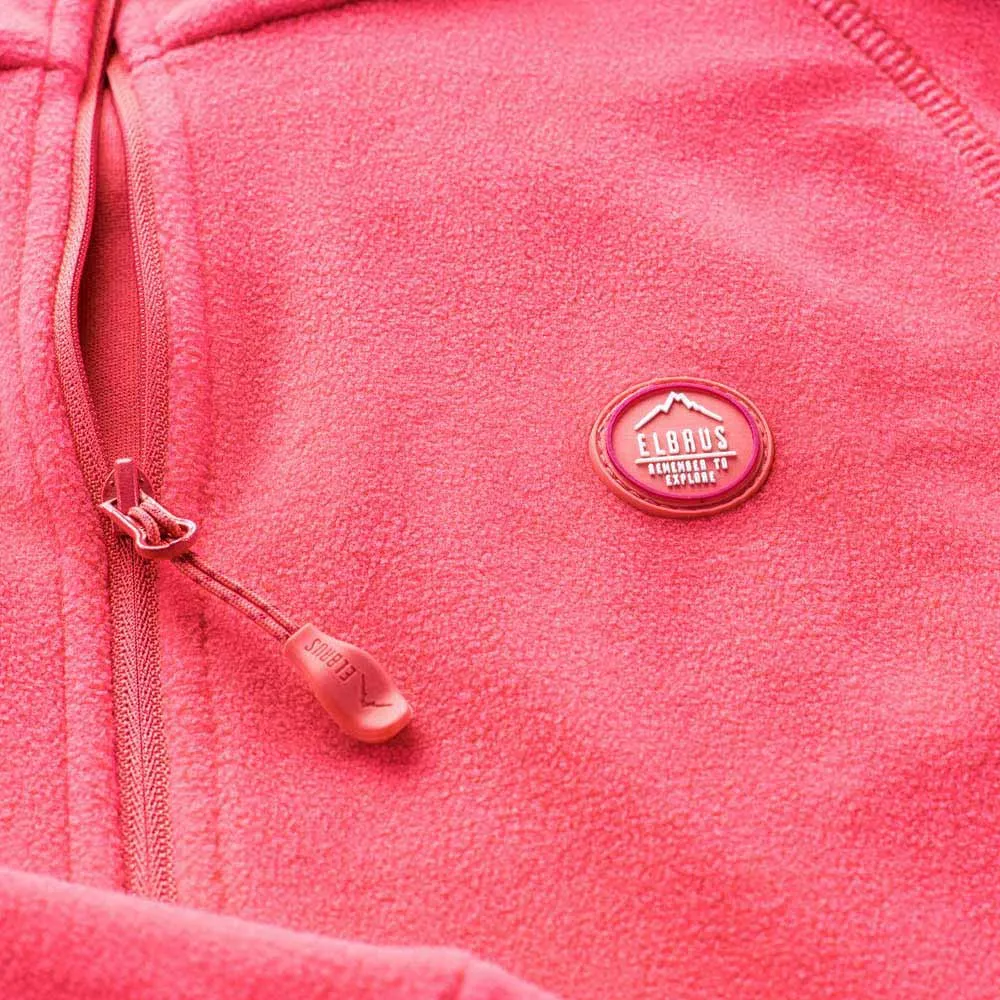 Elbrus Rivoli Ii Fleece Mit Durchgehendem Reißverschluss, Paradise pink / cerise Elbrus Rivoli Ii Fleece Mit Durchgehendem Reißverschluss, Paradise pink / cerise