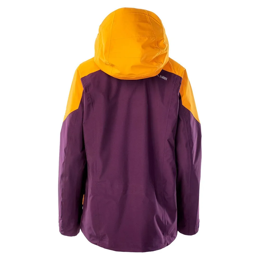 Elbrus Sorena Abnehmbare Jacke, Cadmium yellow / plum purple