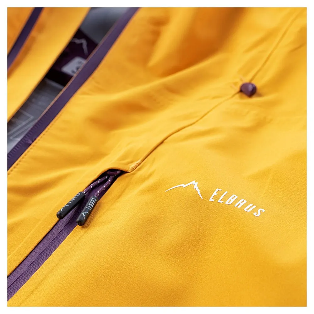 Elbrus Sorena Abnehmbare Jacke, Cadmium yellow / plum purple