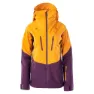 Elbrus Sorena Abnehmbare Jacke, Cadmium yellow / plum purple