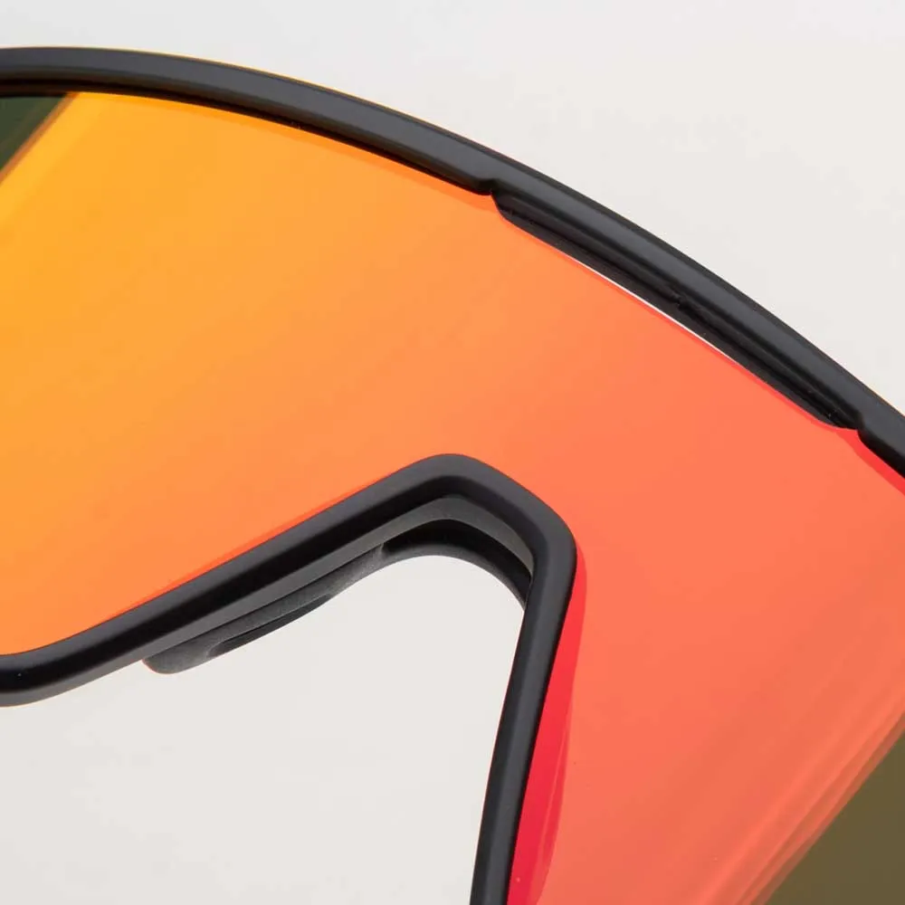 Elbrus Trevon Polarisierte Sonnenbrille, Black / pink revo, One Size Elbrus Trevon Polarisierte Sonnenbrille, Black / pink revo, One Size