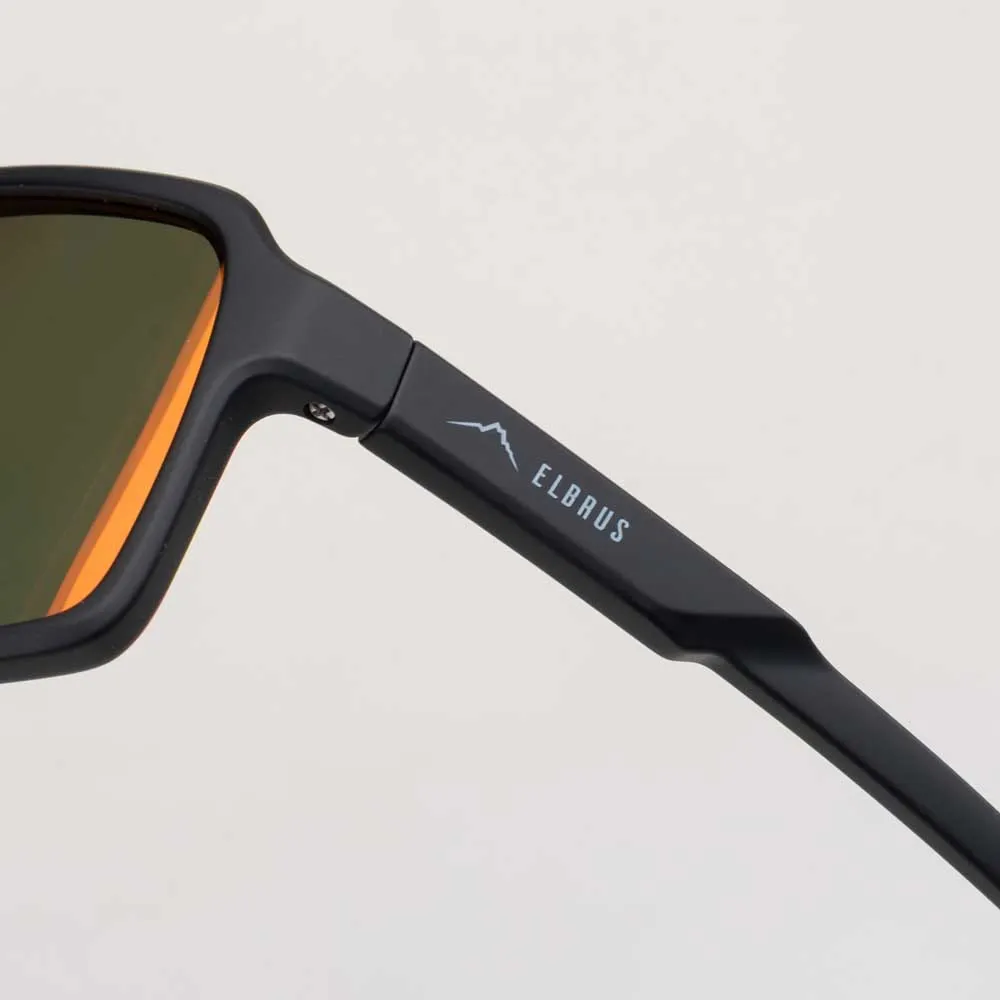 Elbrus Trevon Polarisierte Sonnenbrille, Black / pink revo, One Size Elbrus Trevon Polarisierte Sonnenbrille, Black / pink revo, One Size