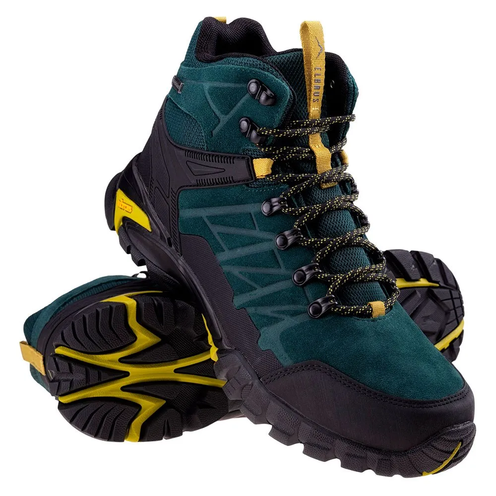 Elbrus Vermin Mid Ag V Wanderstiefel, June bug / black / citronelle Elbrus Vermin Mid Ag V Wanderstiefel, June bug / black / citronelle
