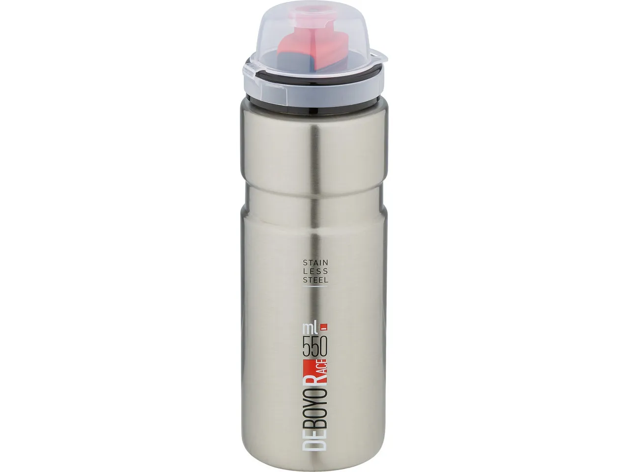 Elite Deboyo Race Thermotrinkflasche, Grau, 550ml Elite Deboyo Race Thermotrinkflasche, Grau, 550ml