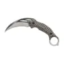 Elite Ef715 Fixed Blade Messer, Silver, One Size