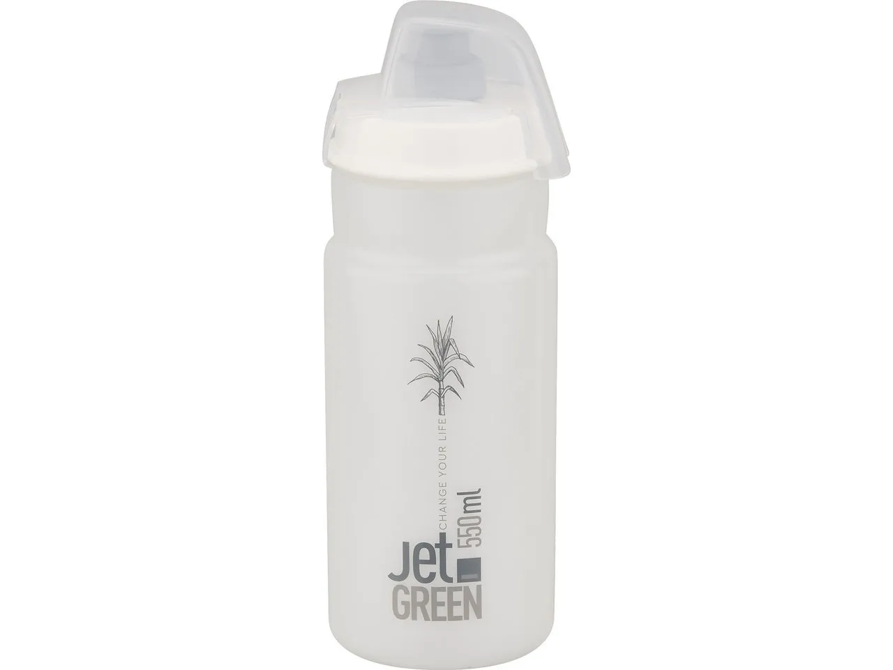 Elite Jet Green Plus Trinkflasche, Transparent, 550ml Elite Jet Green Plus Trinkflasche, Transparent, 550ml
