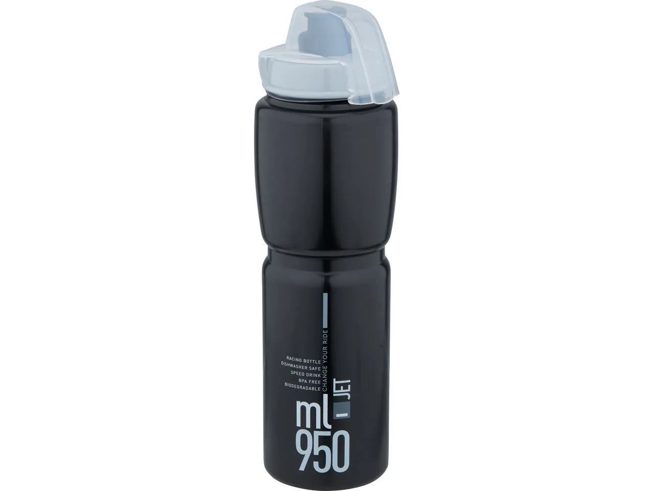 Elite Jet Plus Trinkflasche, Schwarz-grau, 950ml Elite Jet Plus Trinkflasche, Schwarz-grau, 950ml