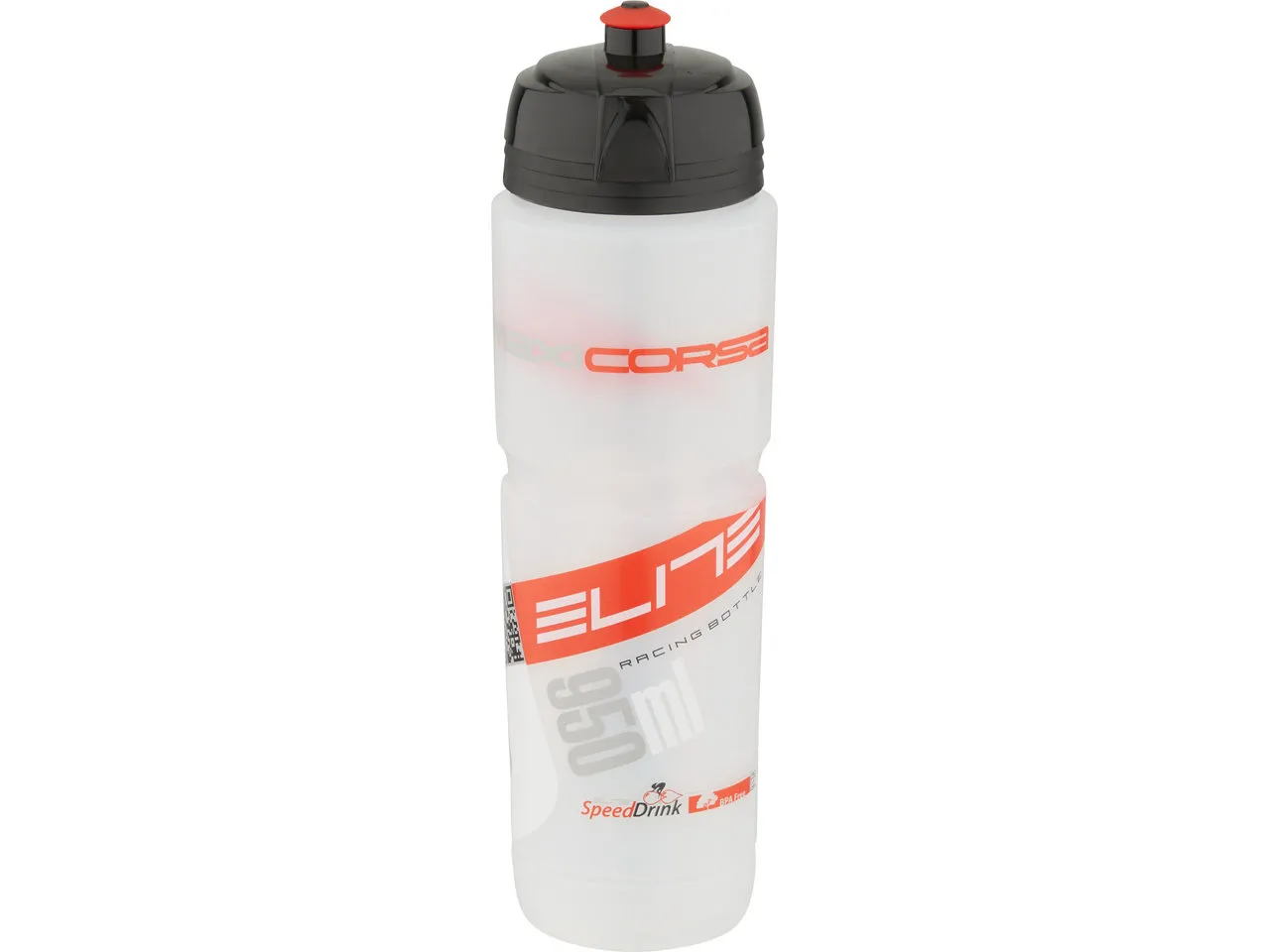 Elite Maxi Corsa Trinkflasche, Transparent-rot, 950ml Elite Maxi Corsa Trinkflasche, Transparent-rot, 950ml