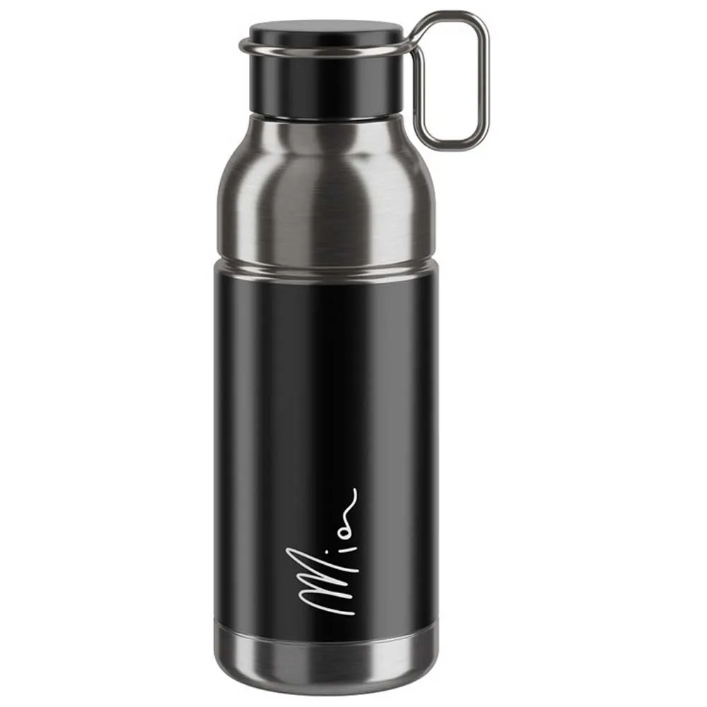 Elite Mia 550ml Trinkflasche, Black / silver, One Size Elite Mia 550ml Trinkflasche, Black / silver, One Size