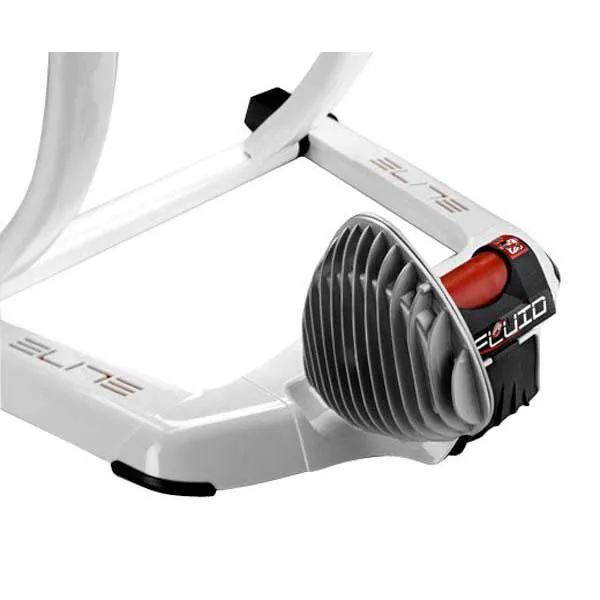 Elite Qubo Fluid Turbotrainer Refurbished, Silver, One Size