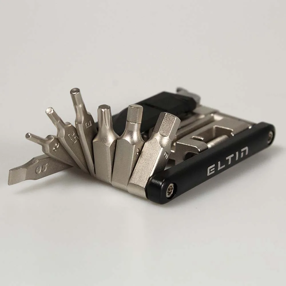 Eltin Bike 17 In 1 Multitool, Black / silver, One Size Eltin Bike 17 In 1 Multitool, Black / silver, One Size