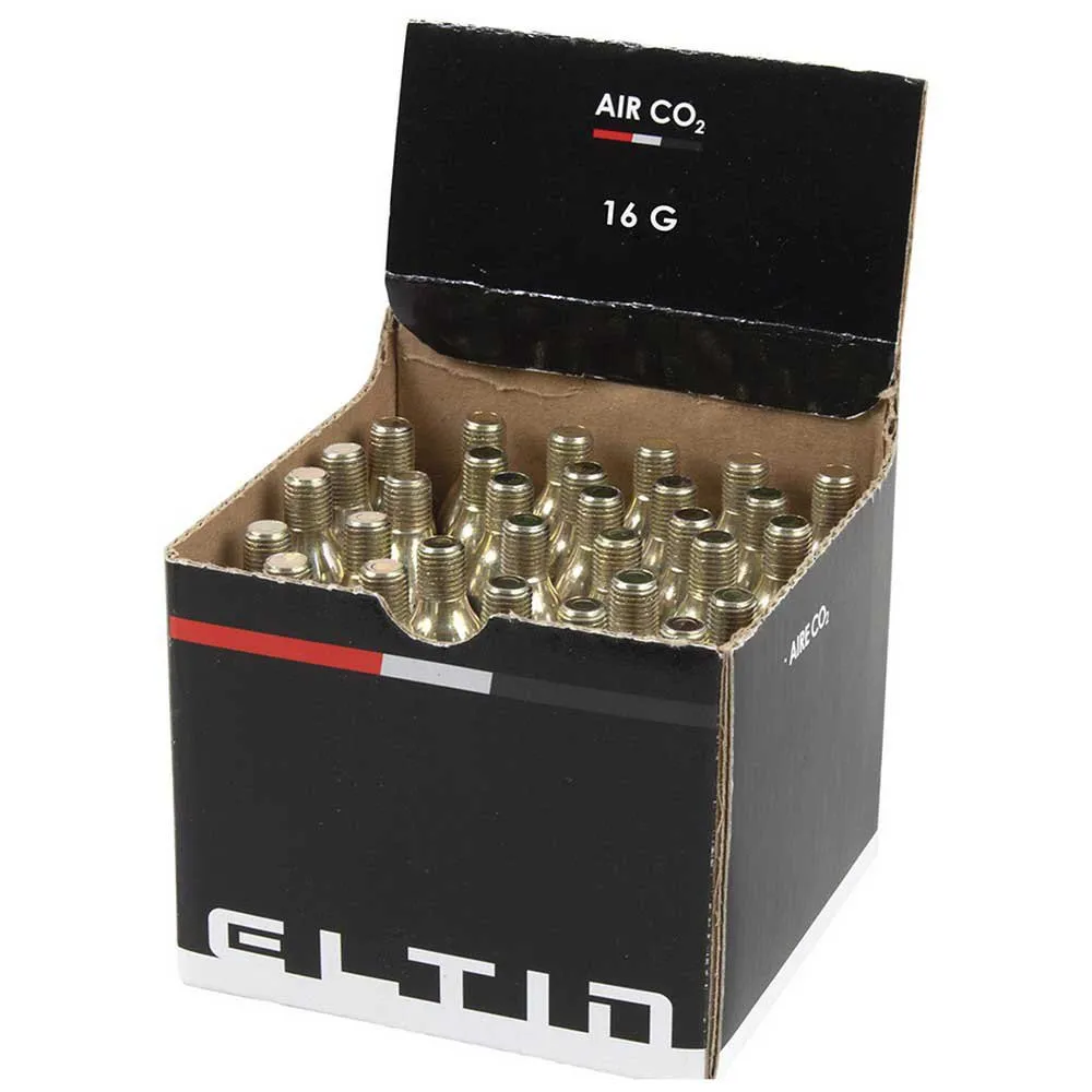 Eltin Co2-kartusche 22 Einheiten, Black / silver, 16g Eltin Co2-kartusche 22 Einheiten, Black / silver, 16g