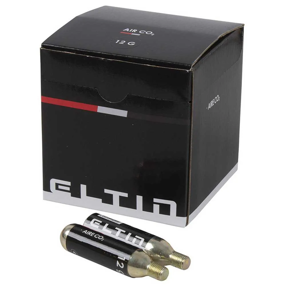 Eltin Co2-kartusche 31 Einheiten, Black / silver, 12g Eltin Co2-kartusche 31 Einheiten, Black / silver, 12g