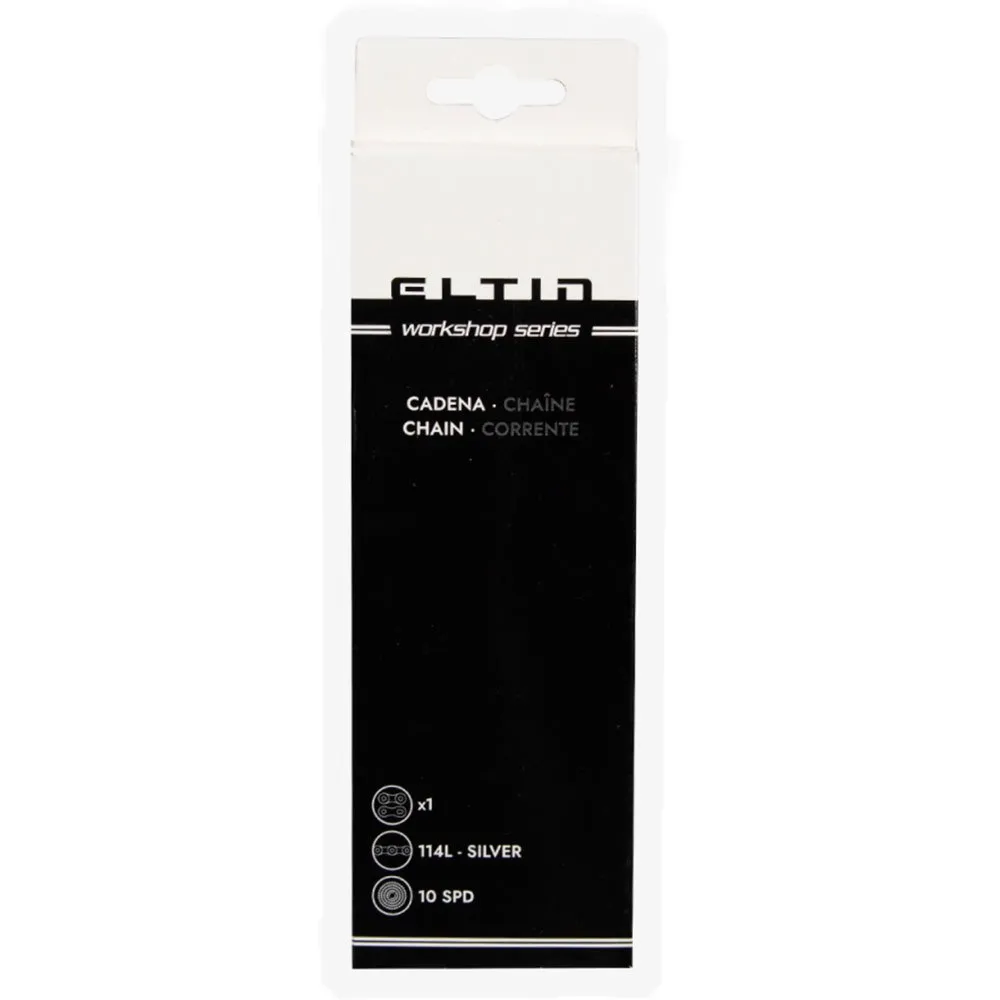 Eltin Kette, Silver, 118 Links, 11s Eltin Kette, Silver, 118 Links, 11s