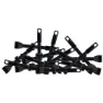 Eltin Mouse Tubeless Ventile 10 Einheiten, Black, 40mm