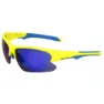 Eltin Puk Mirror Sonnenbrille, Yellow / blue, Blue Mirror/CAT3