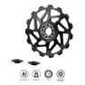 Eltin Semiceramic Fahrrad-schaltröllchensatz, Black, 15t