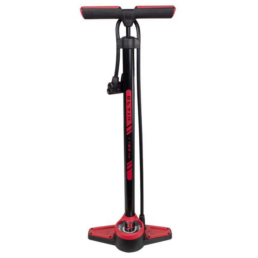 Eltin Workshop Standpumpe, Black / red, 160psi Eltin Workshop Standpumpe, Black / red, 160psi