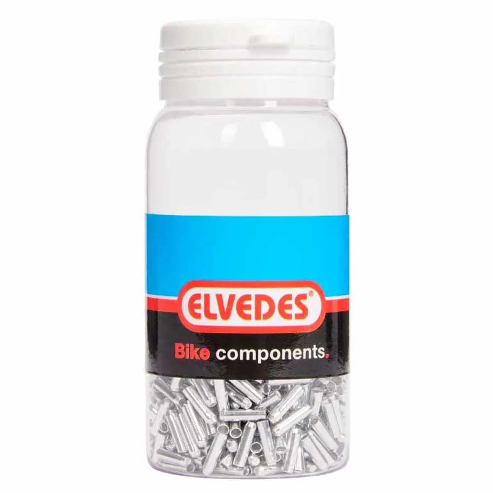 ELVEDES 1.6 Mm Kabelendhülse 500 Einheiten, Silver, One Size ELVEDES 1.6 Mm Kabelendhülse 500 Einheiten, Silver, One Size
