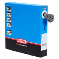 ELVEDES 1x19 Stainless V-nipple 5.5×10 Bremskabel 100 Einheiten