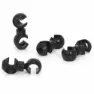 ELVEDES 4.3-5 Mm Kabelklemme 50 Einheiten, Black, One Size