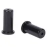 ELVEDES 5 Mm Bremszugendkappe Für Fahrrad 25 Einheiten, Black, One Size