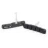ELVEDES Cantilever 72 Mm Komplette Felgenbremsbeläge 25 Paare, Black, One Size