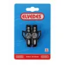 ELVEDES Ein Paar Bremsbeläge plus Türen Alu-Ein Paar Bremsbeläge Campag Unisex, weiß, 55mm