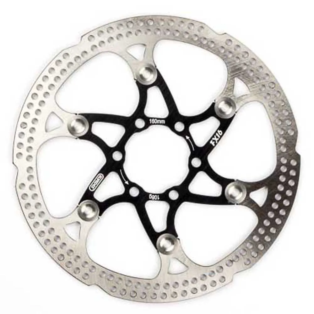 ELVEDES Fx16 Bremsscheibe, Black, 160mm ELVEDES Fx16 Bremsscheibe, Black, 160mm