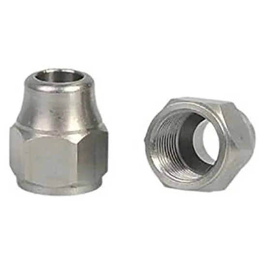 ELVEDES Kompressionsmuttern 10 Einheiten, Silver, One Size ELVEDES Kompressionsmuttern 10 Einheiten, Silver, One Size