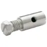 ELVEDES N-type Schraube 25 Einheiten, Silver, 8 x 15mm
